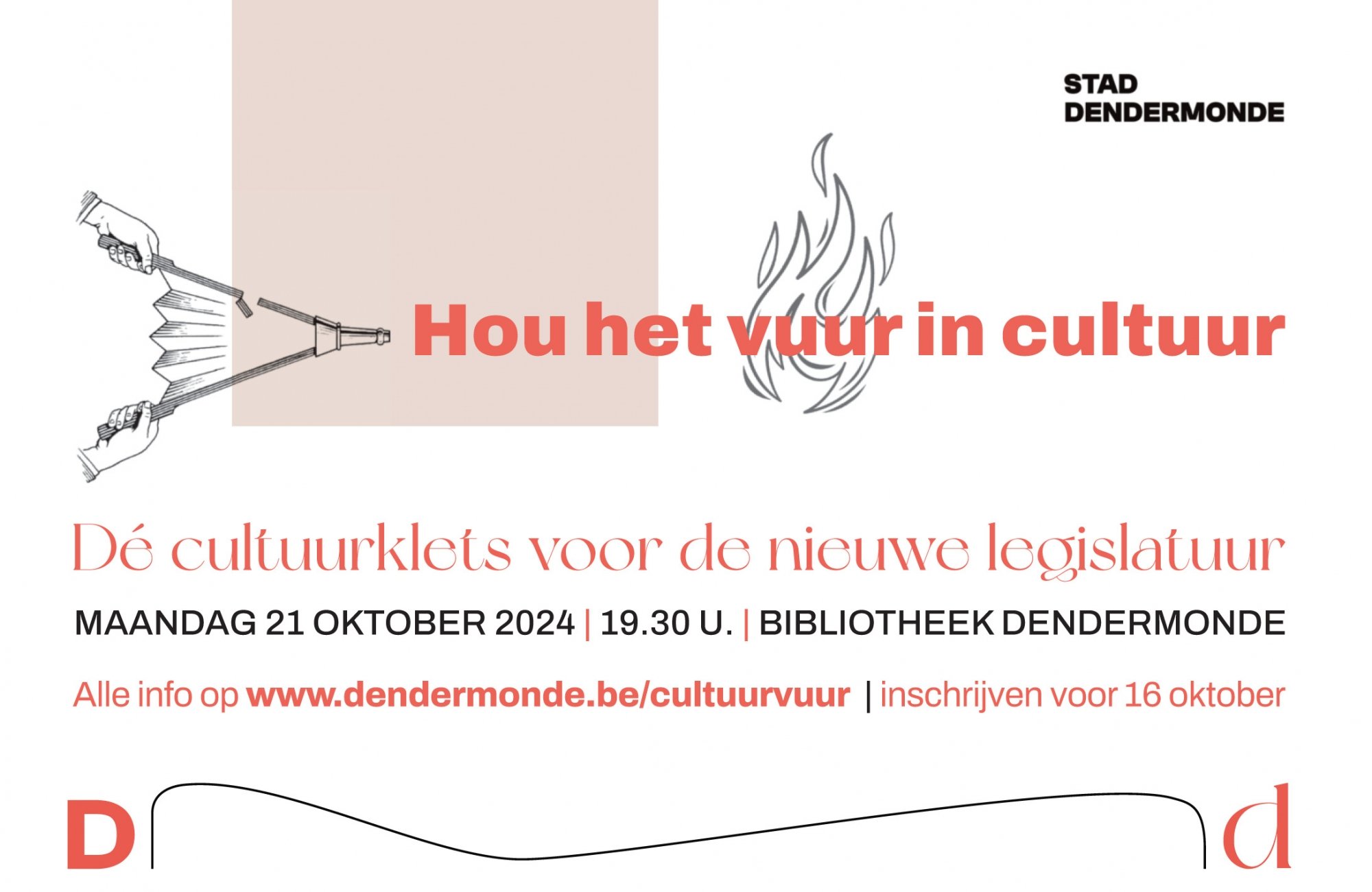 Hou Het Vuur In Cultuur Programma Cultuurhuis Belgica